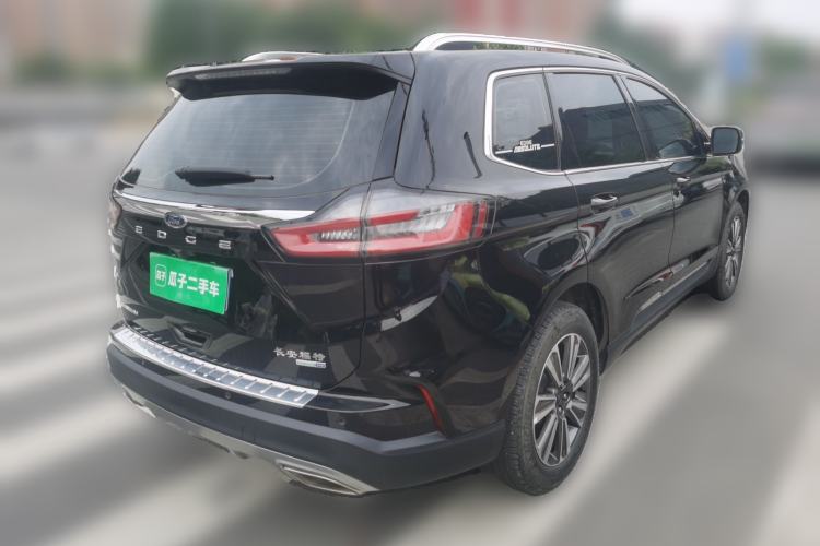 Used Ford Edge 2021 PLUS EcoBoost 245 Two-Wheel-Drive Platinum Edition 5 Seats Rear Right 45 Deg