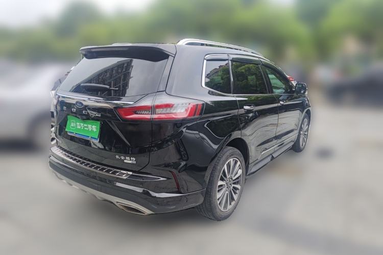 Used Ford Edge 2021 PLUS EcoBoost 245 Two-Wheel-Drive Titanium 7-Seater Rear Right 45 Deg