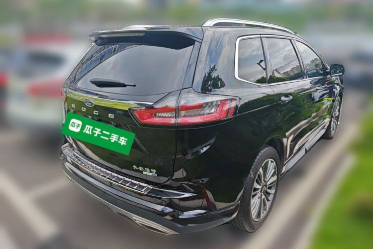 Used Ford Edge 2021 PLUS EcoBoost 245 Two-Wheel-Drive Titanium 7-Seater Rear Right 45 Deg
