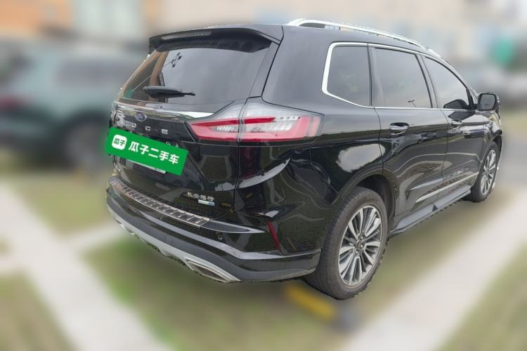 Used Ford Edge 2021 PLUS EcoBoost 245 Two-Wheel-Drive Titanium 7-Seater Rear Right 45 Deg
