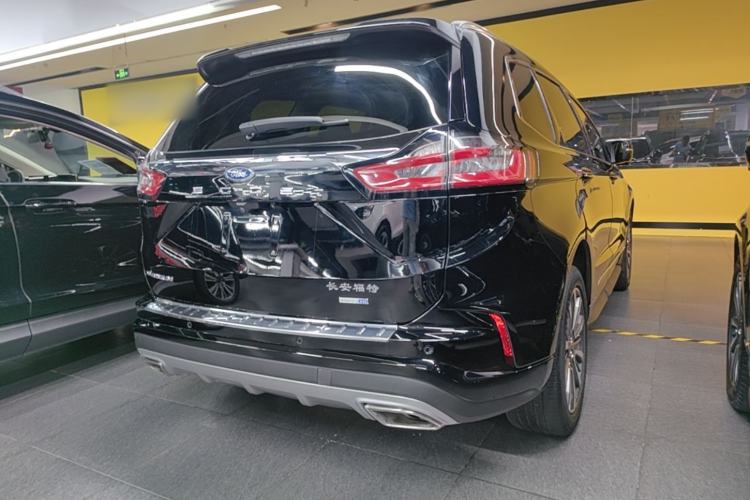 Used Ford Edge 2021 Facelifted PLUS EcoBoost 245 Two-Wheel Drive XLT 7-Seater Rear Right 45 Deg