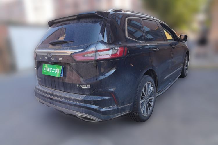 Used Ford Edge 2021 PLUS EcoBoost 245 Two-Wheel-Drive Titanium 7-Seater Rear Right 45 Deg