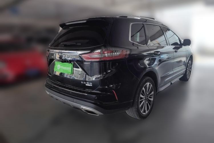 Used Ford Edge 2021 PLUS EcoBoost 245 Two-Wheel-Drive Titanium 7-Seater Rear Right 45 Deg