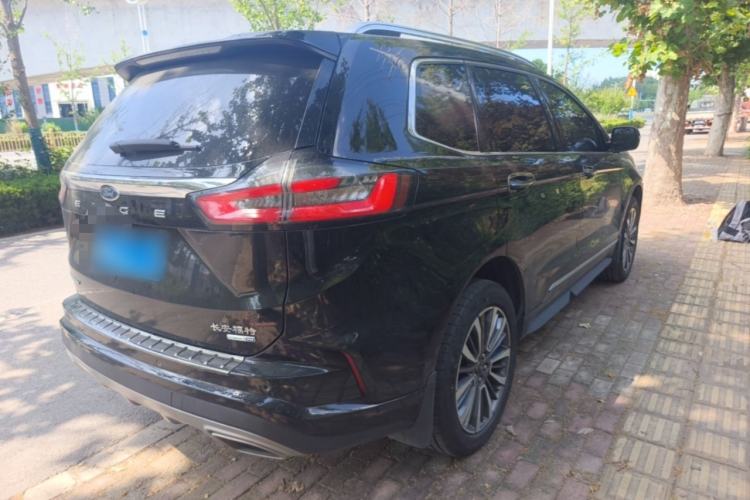 Used Ford Edge 2021 PLUS EcoBoost 245 Two-Wheel-Drive Titanium 7-Seater Rear Right 45 Deg