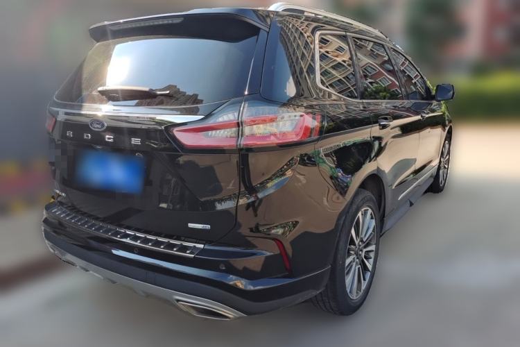 Used Ford Edge 2021 Facelifted PLUS EcoBoost 245 Two-Wheel Drive XLT 7-Seater Rear Right 45 Deg