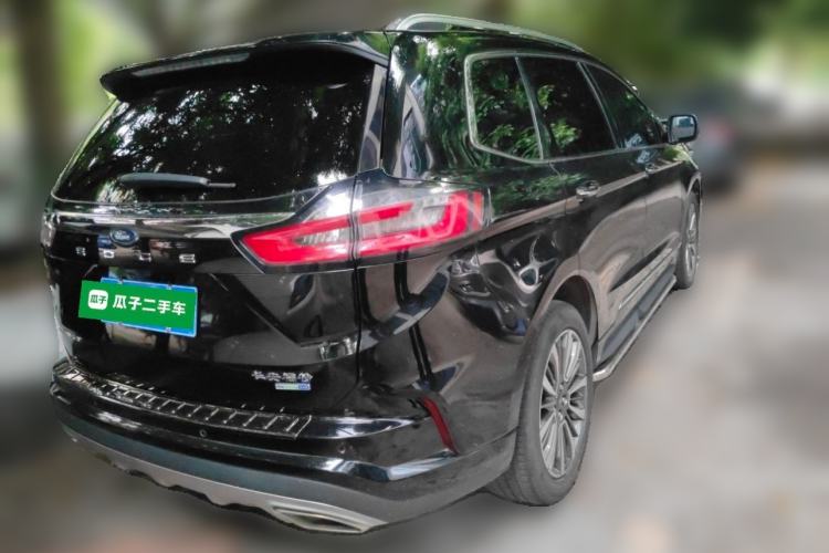 Used Ford Edge 2021 PLUS EcoBoost 245 Two-Wheel-Drive Titanium 7-Seater Rear Right 45 Deg