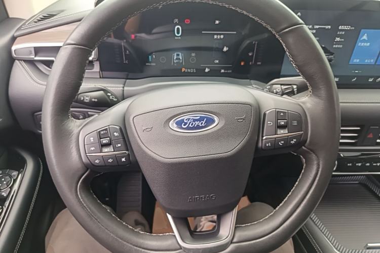 Used Ford Edge 2021 PLUS EcoBoost 245 Two-Wheel-Drive Titanium 7-Seater Steering Wheel