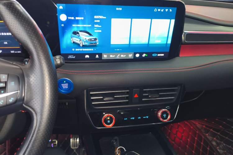 Used Ford Edge 2021 PLUS EcoBoost 245 4x4 ST-Line 7-Seater Audio And AC Panel