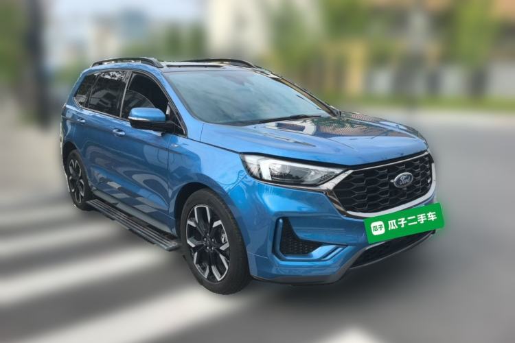 Used Ford Edge 2021 PLUS EcoBoost 245 4x4 ST-Line 7-Seater Front Right 45 Deg