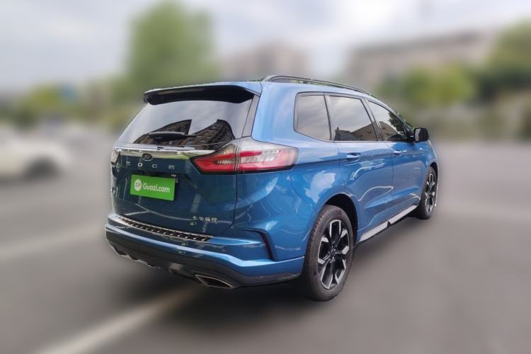 Used Ford Edge 2021 PLUS EcoBoost 245 4x4 ST-Line 7-Seater Rear Right 45 Deg