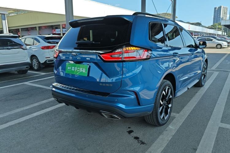 Used Ford Edge 2021 PLUS EcoBoost 245 4x4 ST-Line 7-Seater Rear Right 45 Deg