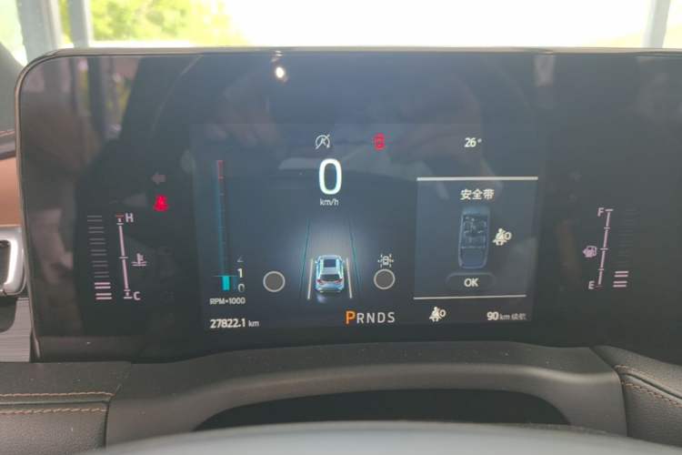 Used Ford Edge 2021 PLUS EcoBoost 245 Four-Wheel Drive Titanium Edition 7-Seater Instrument Cluster