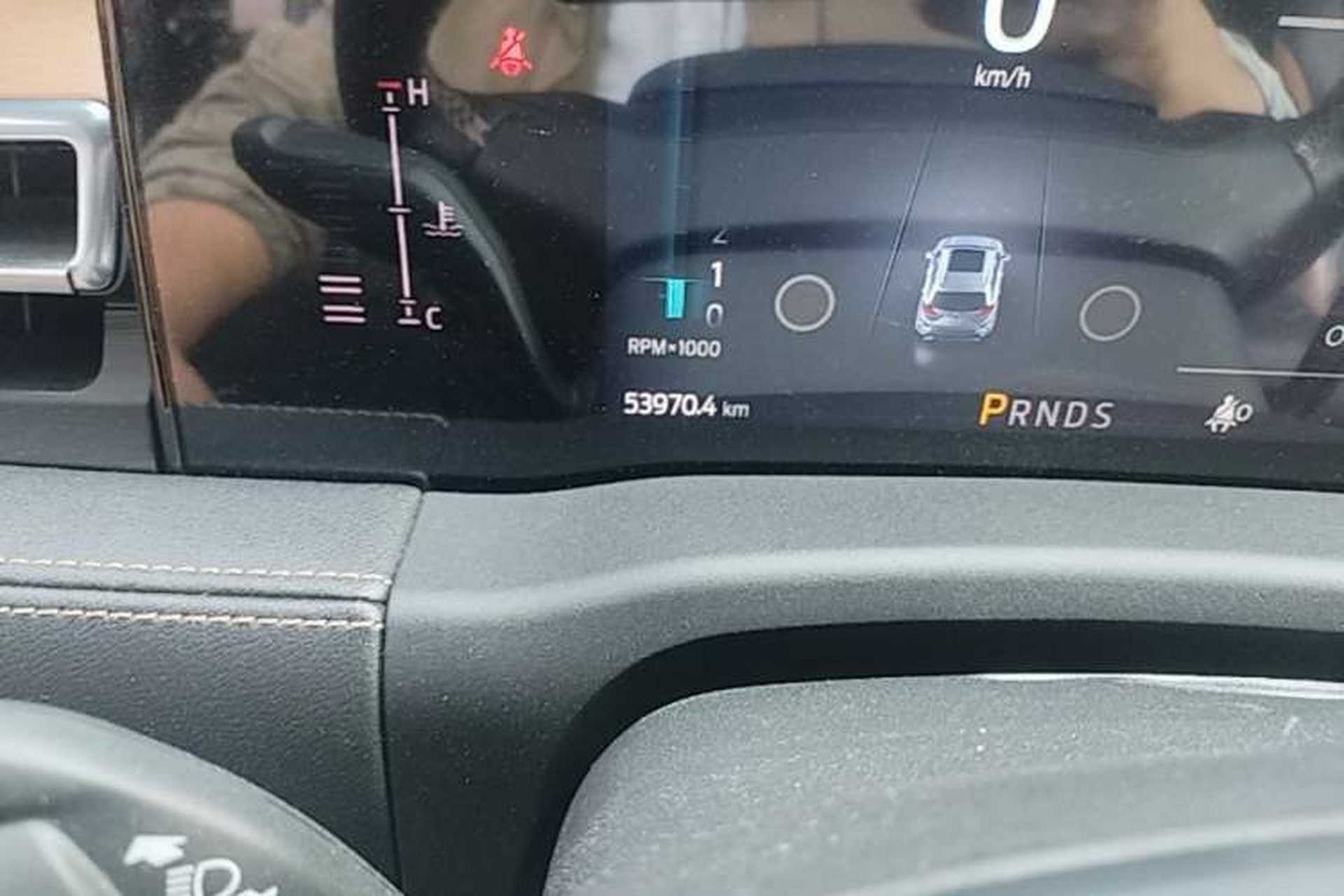 Used Ford Edge 2021 PLUS EcoBoost 245 Four-Wheel Drive Titanium Edition 7-Seater Odometer Close Up