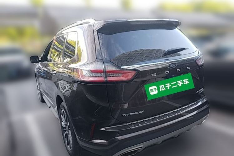 Used Ford Edge 2021 PLUS EcoBoost 245 Four-Wheel Drive Titanium Edition 7-Seater Rear Left 45 Deg