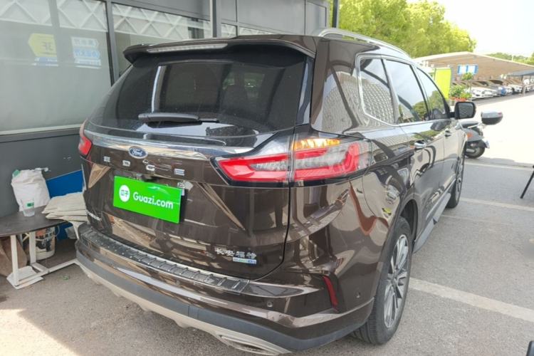 Used Ford Edge 2021 PLUS EcoBoost 245 Four-Wheel Drive Titanium Edition 7-Seater Rear Right 45 Deg