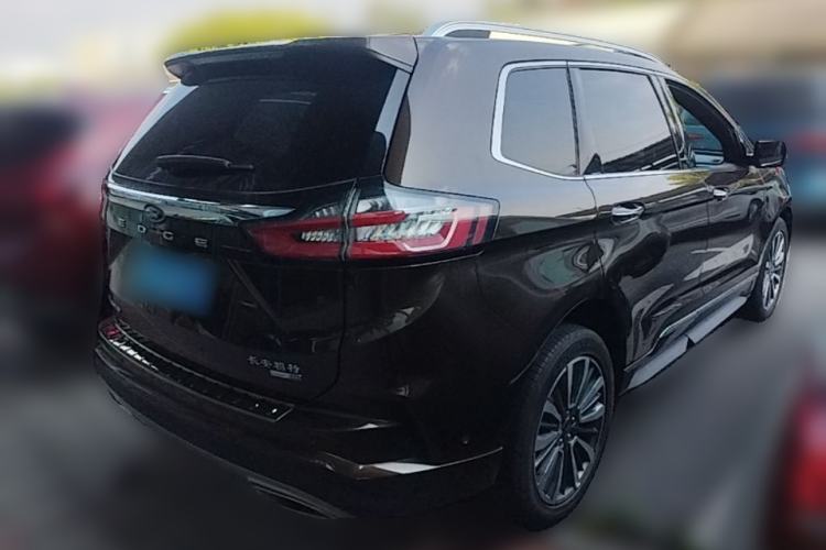 Used Ford Edge 2021 PLUS EcoBoost 245 Four-Wheel Drive Titanium Edition 7-Seater Rear Right 45 Deg