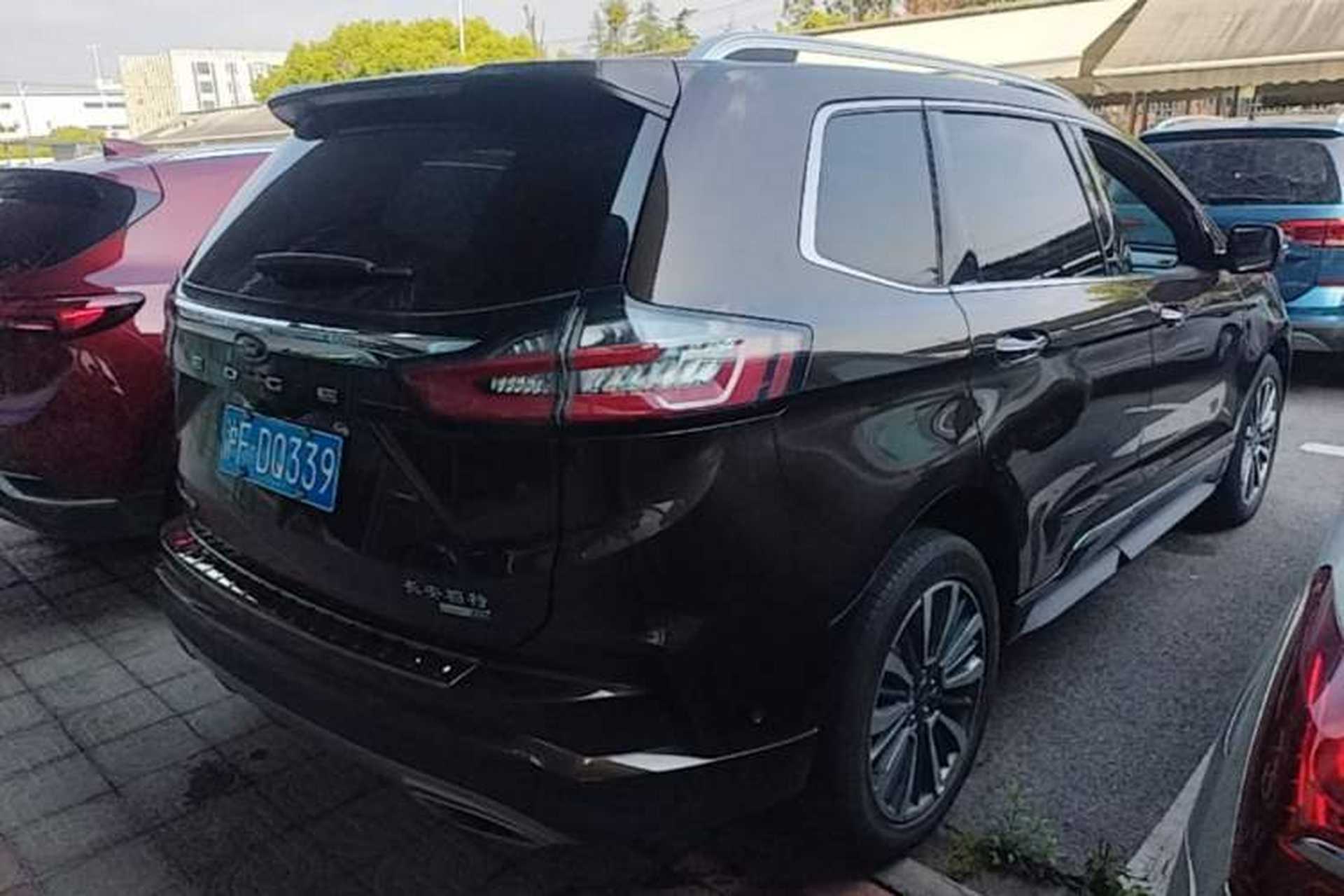 Used Ford Edge 2021 PLUS EcoBoost 245 Four-Wheel Drive Titanium Edition 7-Seater Rear Right 45 Deg