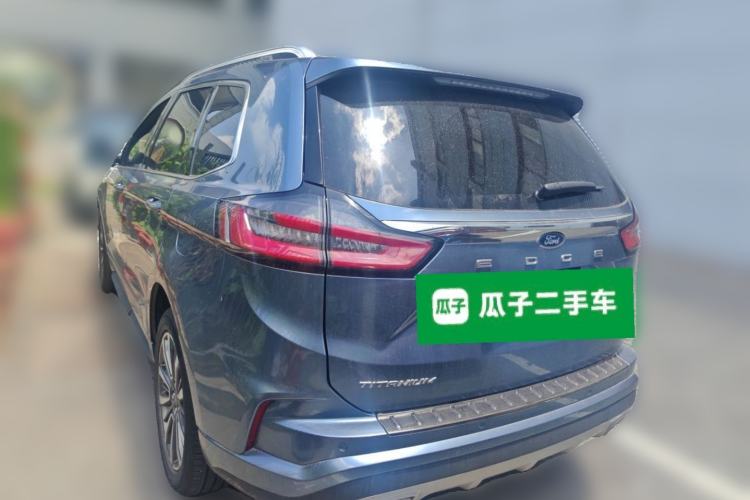 Used Ford Edge 2021 PLUS EcoBoost 245 Two-Wheel-Drive Titanium 7-Seater Rear Left 45 Deg