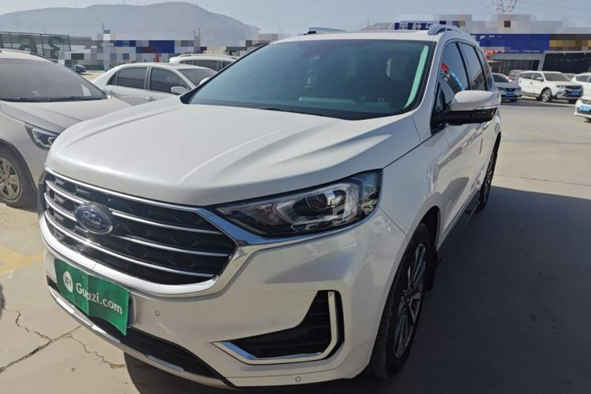 Used Ford Edge 2021 Facelifted PLUS EcoBoost 245 Two-Wheel Drive XLT 7-Seater Front Left 45 Deg