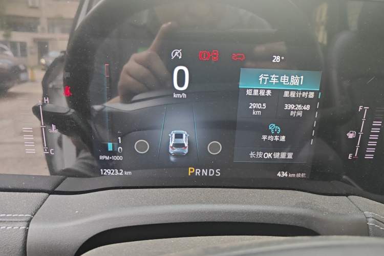Used Ford Edge 2021 PLUS EcoBoost 245 Two-Wheel-Drive Titanium 7-Seater Instrument Cluster