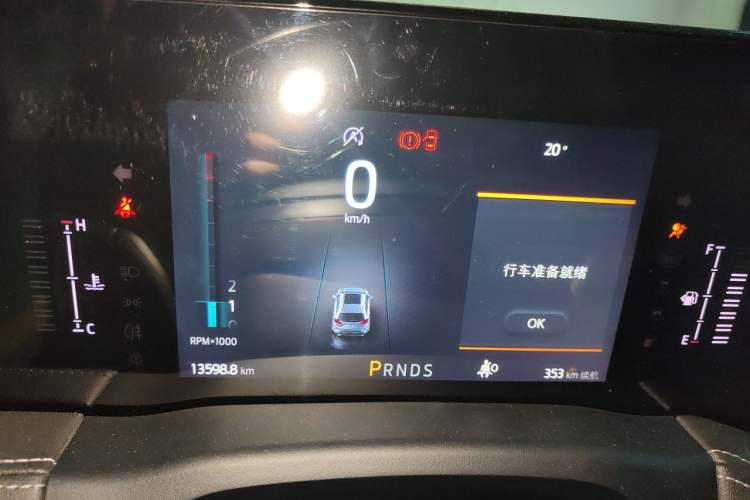 Used Ford Edge 2021 PLUS EcoBoost 245 Two-Wheel-Drive Elite 5-Seater Instrument Cluster