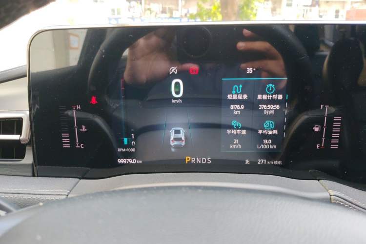 Used Ford Edge 2021 PLUS EcoBoost 245 Two-Wheel-Drive Elite 5-Seater Instrument Cluster