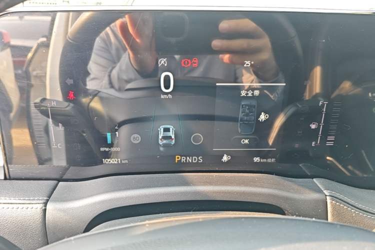 Used Ford Edge 2021 PLUS EcoBoost 245 Two-Wheel-Drive Titanium 7-Seater Instrument Cluster