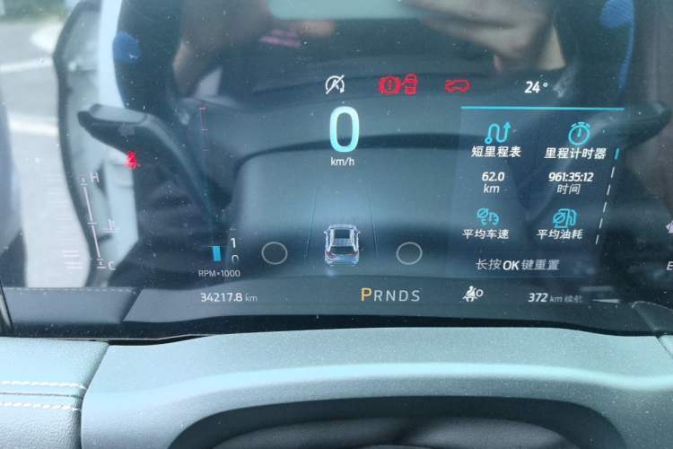 Used Ford Edge 2021 PLUS EcoBoost 245 Two-Wheel-Drive Titanium 7-Seater Instrument Cluster
