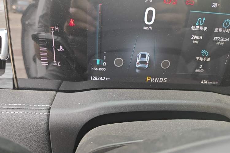 Used Ford Edge 2021 PLUS EcoBoost 245 Two-Wheel-Drive Titanium 7-Seater Odometer Close Up