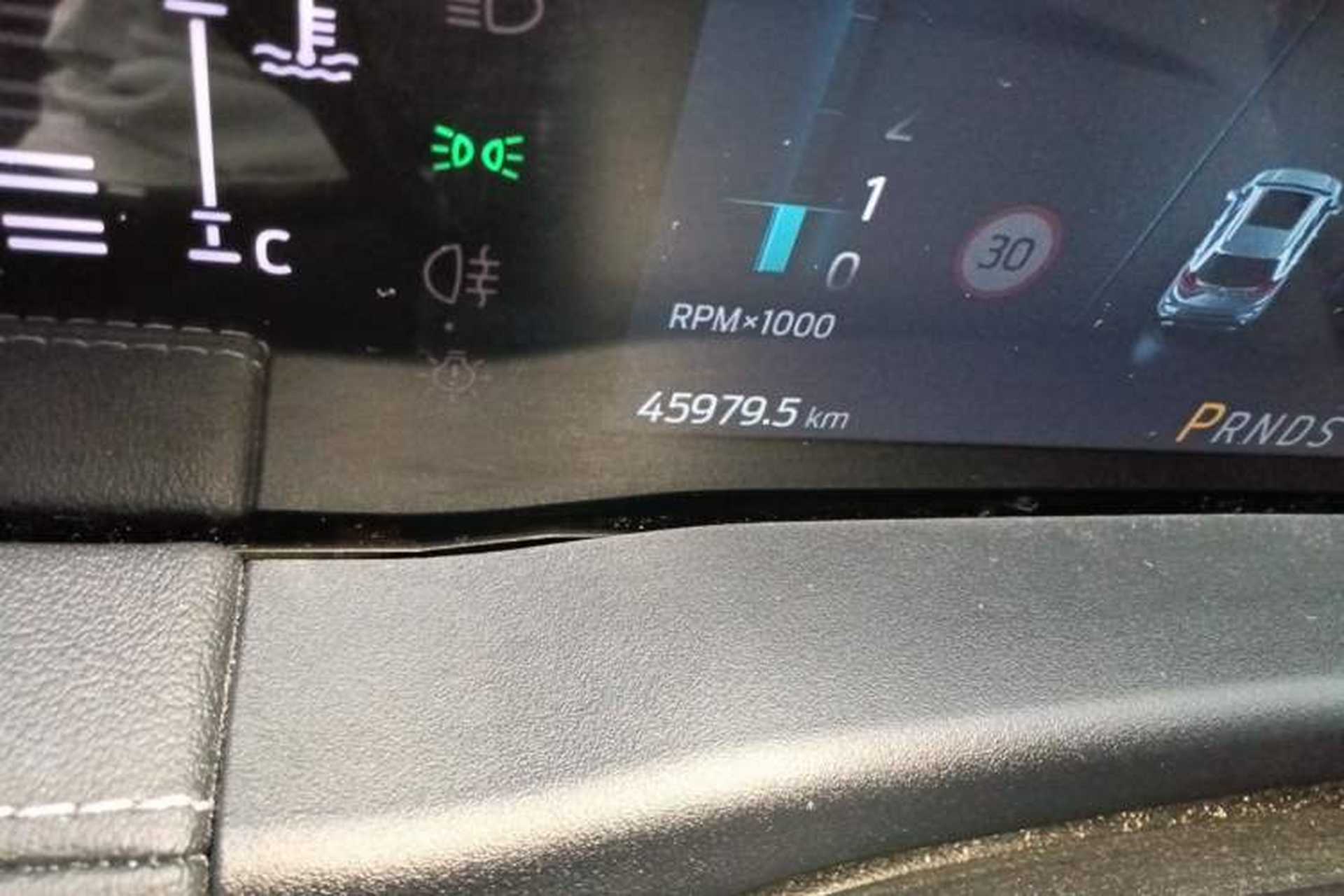 Used Ford Edge 2021 PLUS EcoBoost 245 Two-Wheel-Drive Titanium 7-Seater Odometer Close Up