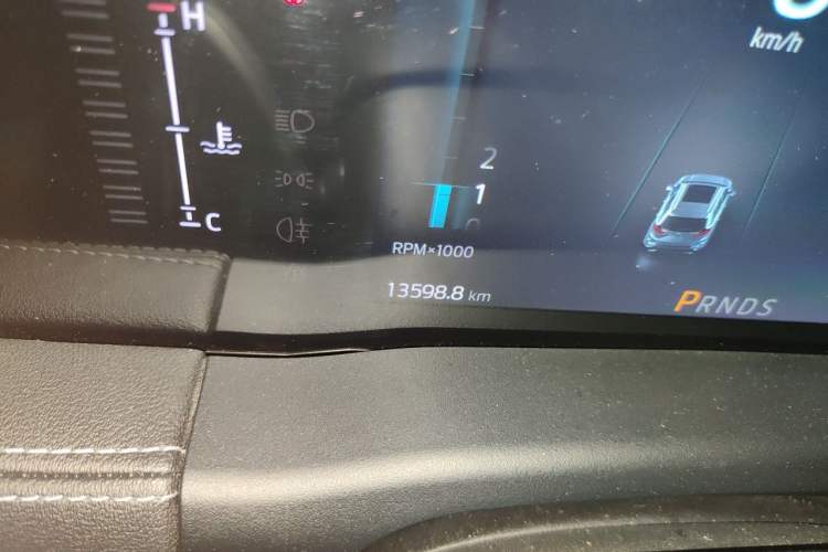 Used Ford Edge 2021 PLUS EcoBoost 245 Two-Wheel-Drive Elite 5-Seater Odometer Close Up