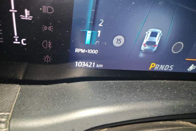 Used Ford Edge 2021 PLUS EcoBoost 245 Two-Wheel-Drive Titanium 7-Seater Odometer Close Up