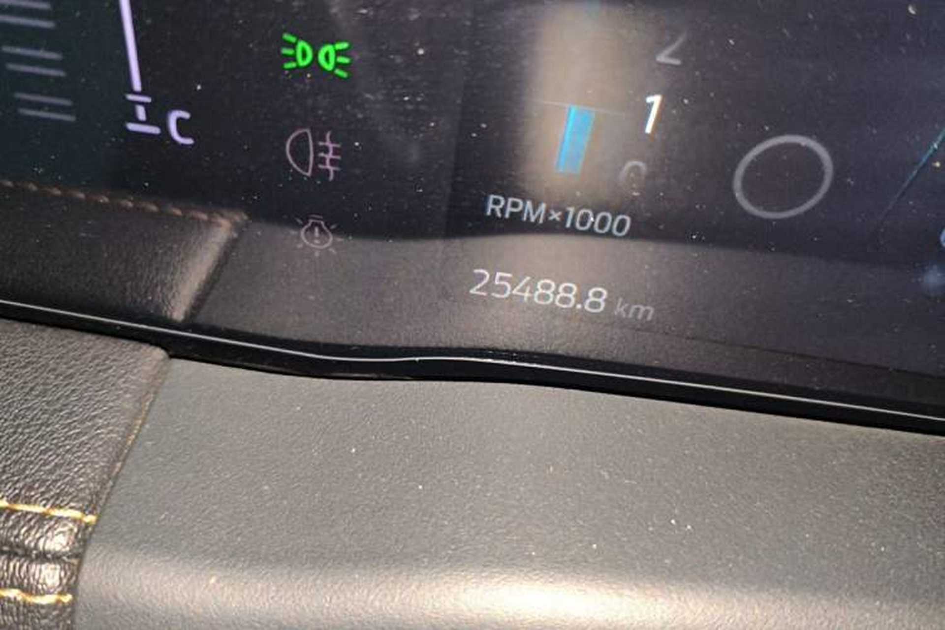 Used Ford Edge 2021 Facelifted PLUS EcoBoost 245 Two-Wheel Drive XLT 7-Seater Odometer Close Up