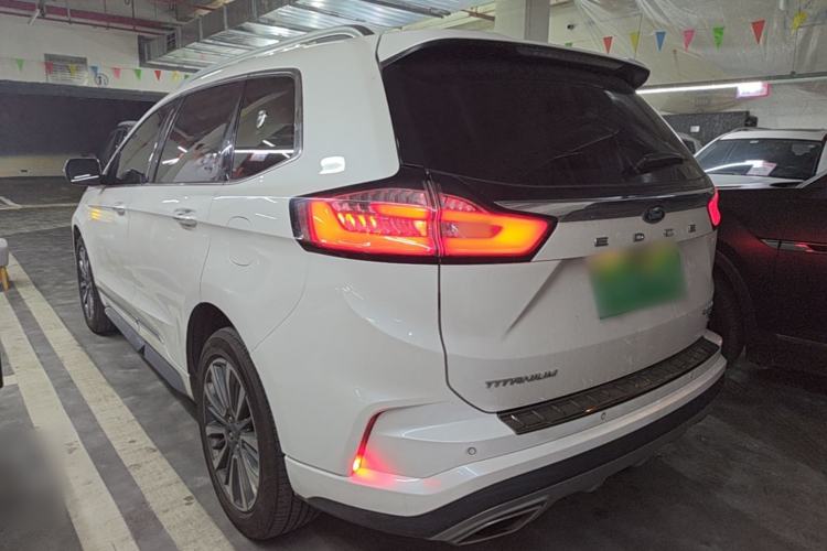 Used Ford Edge 2021 PLUS EcoBoost 245 Two-Wheel-Drive Titanium 7-Seater Rear Left 45 Deg