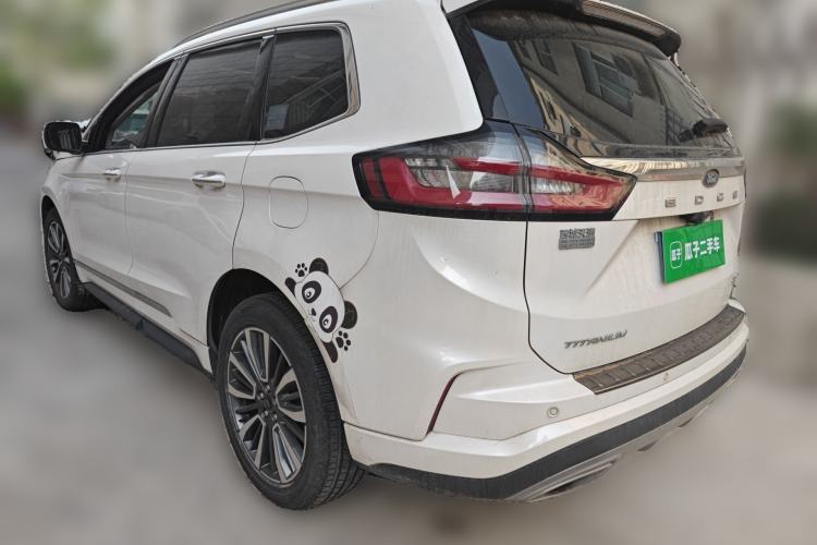 Used Ford Edge 2021 PLUS EcoBoost 245 Two-Wheel-Drive Titanium 7-Seater Rear Left 45 Deg