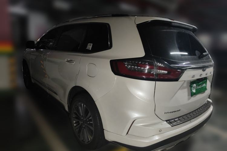 Used Ford Edge 2021 PLUS EcoBoost 245 Two-Wheel-Drive Titanium 7-Seater Rear Left 45 Deg