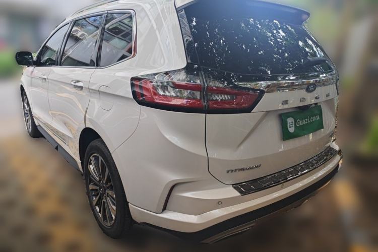 Used Ford Edge 2021 PLUS EcoBoost 245 Two-Wheel-Drive Titanium 7-Seater Rear Left 45 Deg