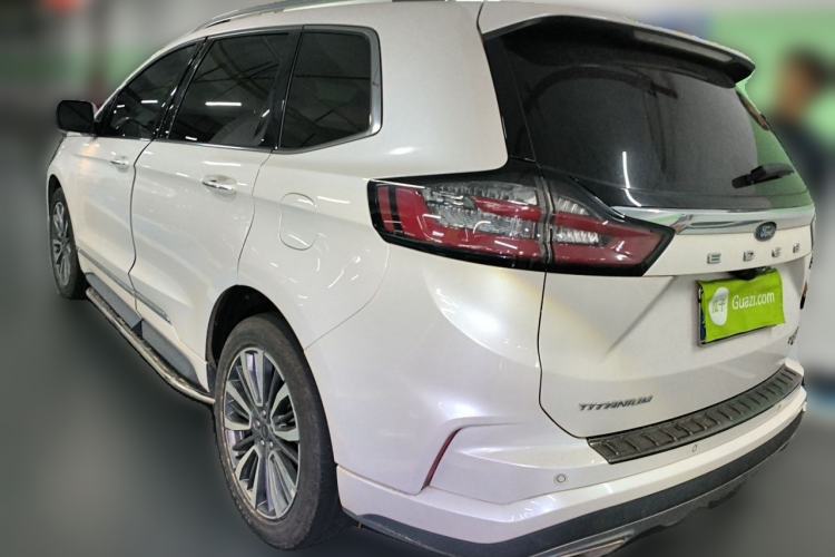 Used Ford Edge 2021 PLUS EcoBoost 245 Two-Wheel-Drive Titanium 7-Seater Rear Left 45 Deg