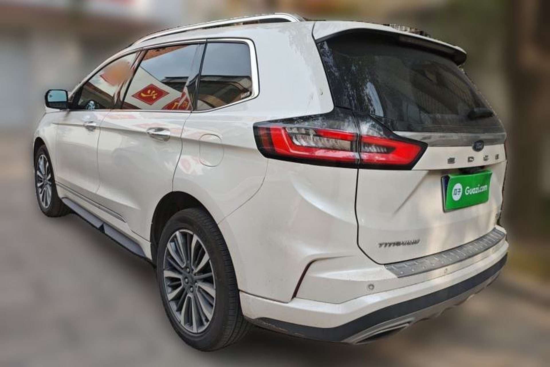 Used Ford Edge 2021 PLUS EcoBoost 245 Two-Wheel-Drive Titanium 7-Seater Rear Left 45 Deg