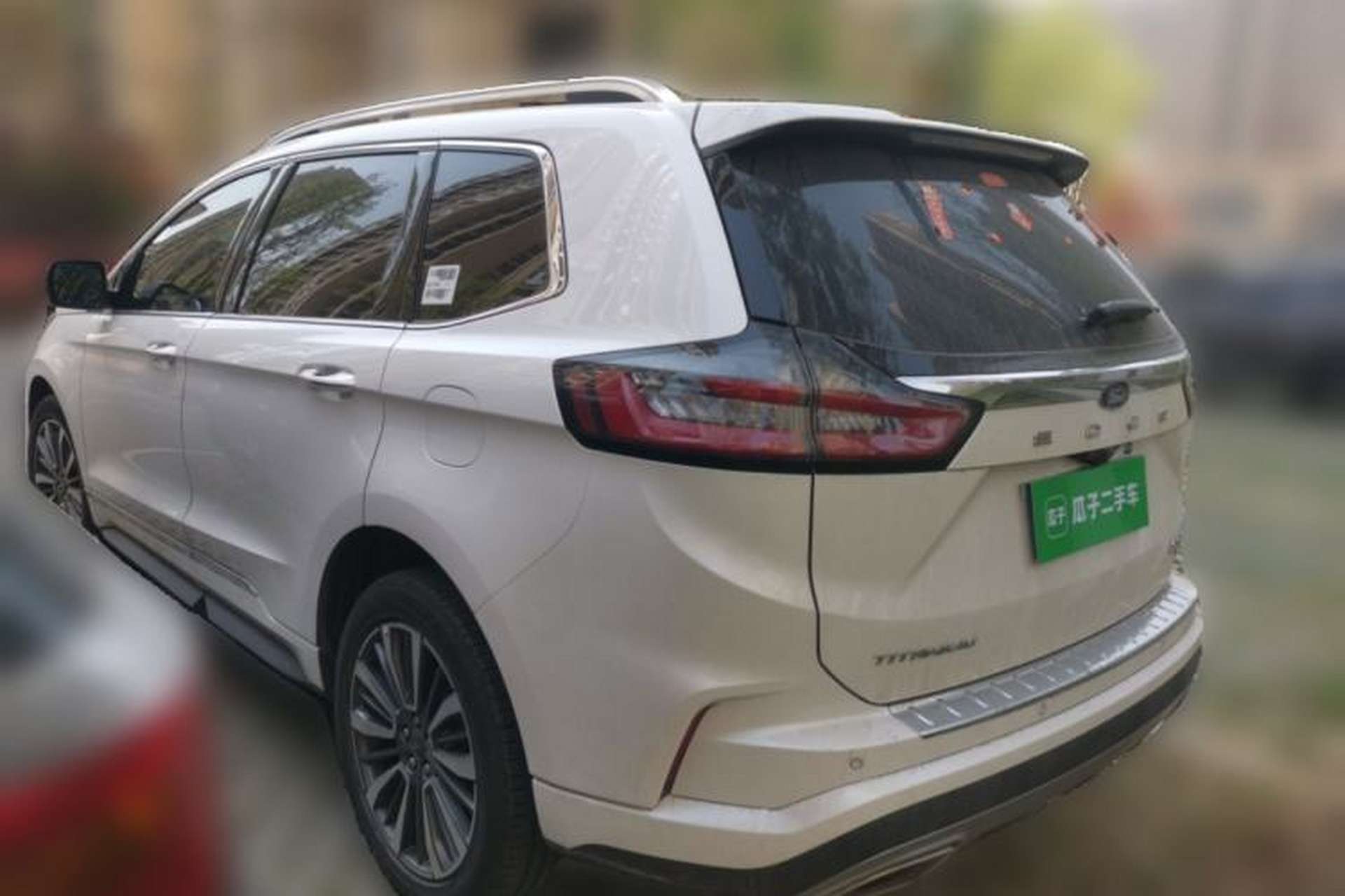 Used Ford Edge 2021 Facelifted PLUS EcoBoost 245 Two-Wheel Drive XLT 7-Seater Rear Left 45 Deg