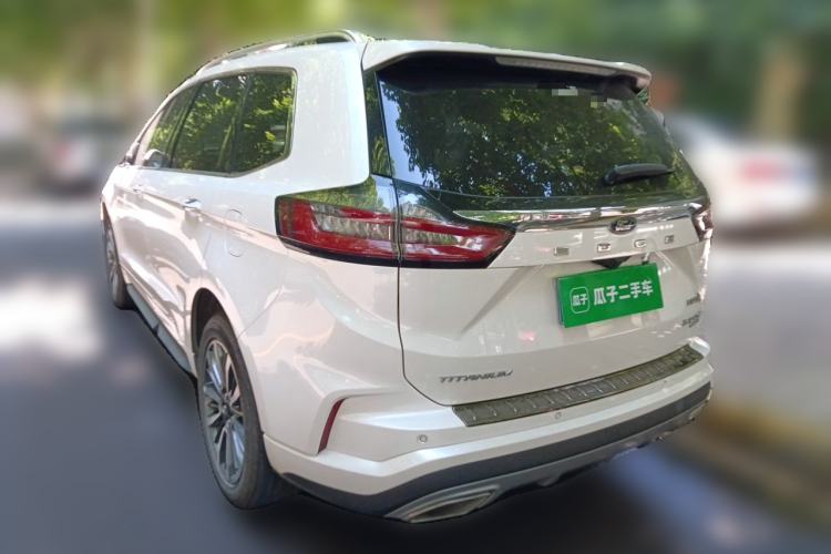 Used Ford Edge 2021 PLUS EcoBoost 245 Two-Wheel-Drive Titanium 7-Seater Rear Left 45 Deg
