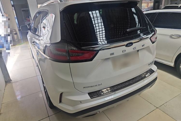 Used Ford Edge 2021 PLUS EcoBoost 245 Two-Wheel-Drive Titanium 7-Seater Rear Left 45 Deg
