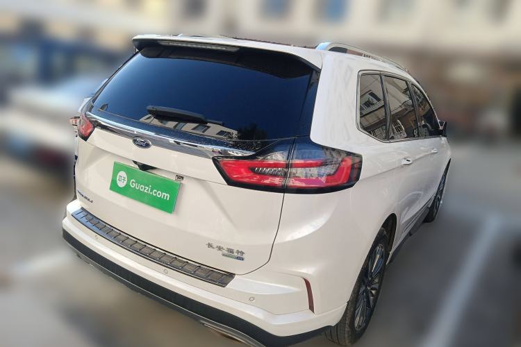 Used Ford Edge 2021 PLUS EcoBoost 245 Two-Wheel-Drive Titanium 7-Seater Rear Right 45 Deg