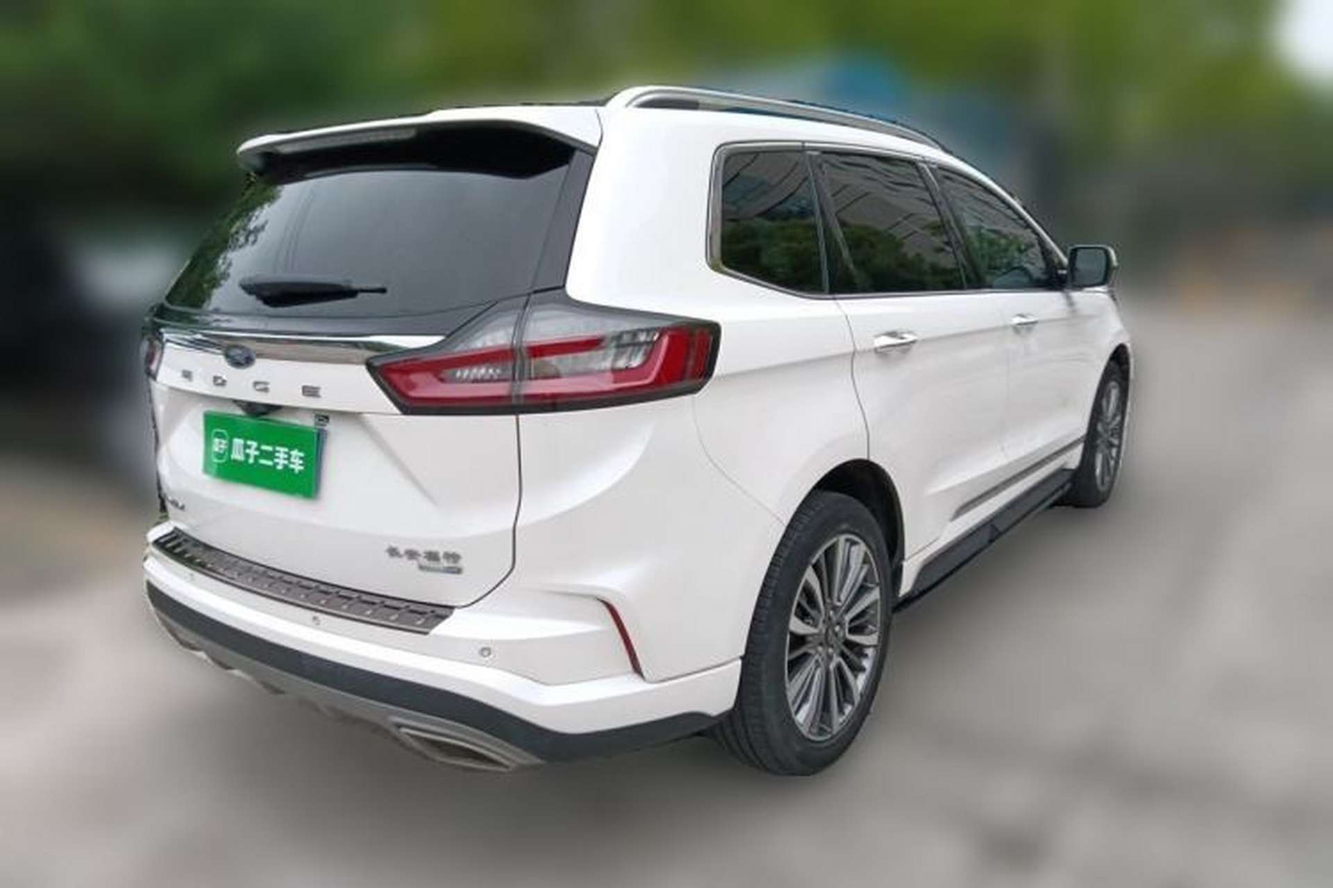 Used Ford Edge 2021 PLUS EcoBoost 245 Two-Wheel-Drive Titanium 7-Seater Rear Right 45 Deg