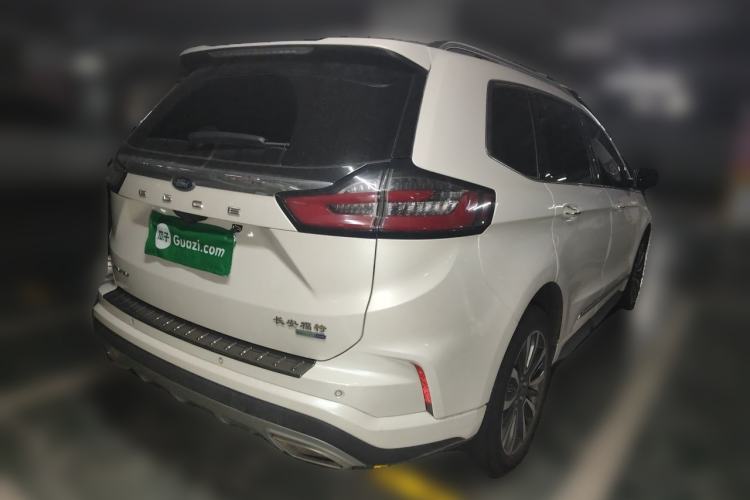 Used Ford Edge 2021 PLUS EcoBoost 245 Two-Wheel-Drive Titanium 7-Seater Rear Right 45 Deg
