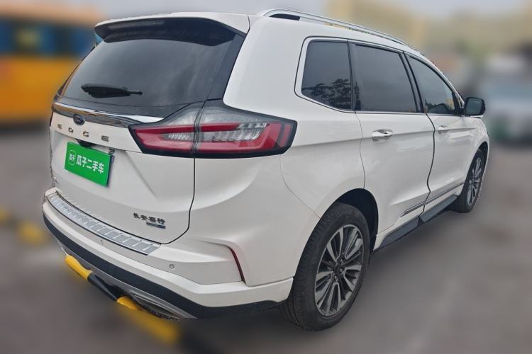 Used Ford Edge 2021 PLUS EcoBoost 245 Two-Wheel-Drive Titanium 7-Seater Rear Right 45 Deg