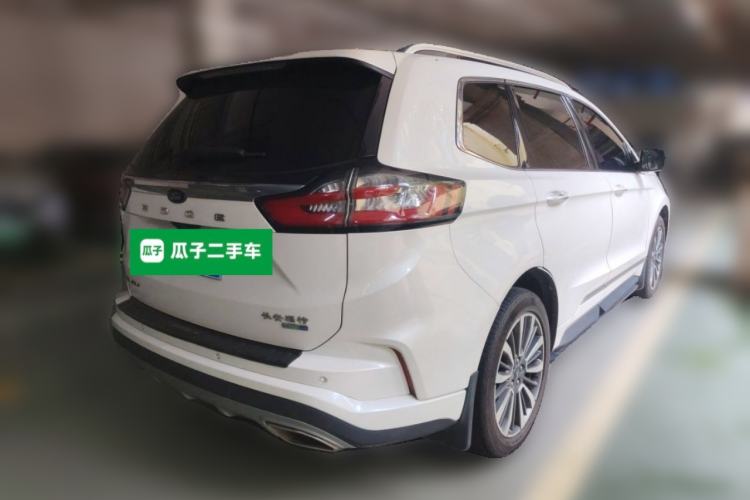 Used Ford Edge 2021 PLUS EcoBoost 245 Two-Wheel-Drive Titanium 7-Seater Rear Right 45 Deg