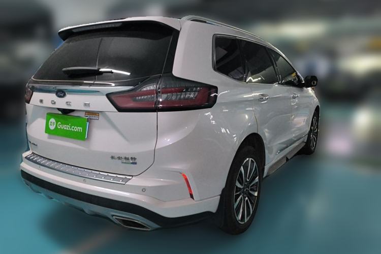 Used Ford Edge 2021 Facelifted PLUS EcoBoost 245 Two-Wheel Drive XLT 7-Seater Rear Right 45 Deg