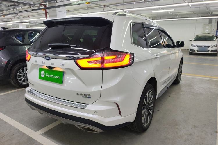 Used Ford Edge 2021 Facelifted PLUS EcoBoost 245 Two-Wheel Drive XLT 7-Seater Rear Right 45 Deg