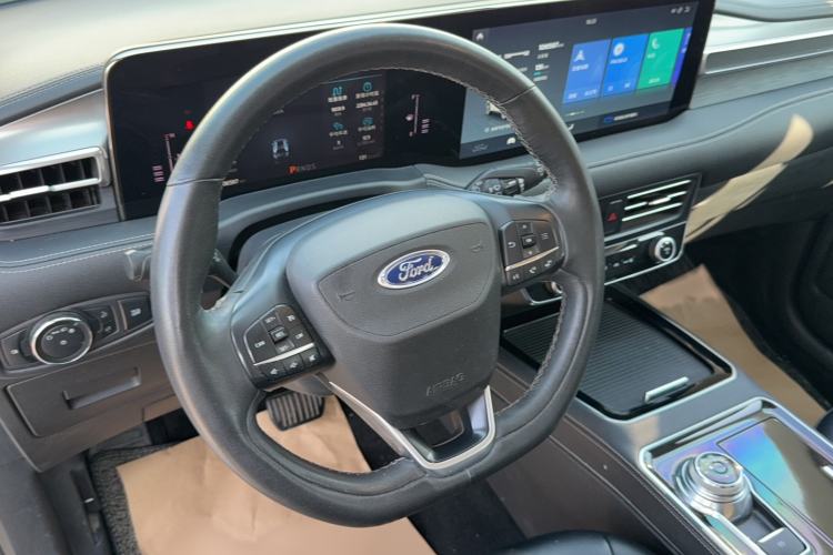 Used Ford Edge 2021 PLUS EcoBoost 245 Two-Wheel-Drive Elite 5-Seater Steering Wheel